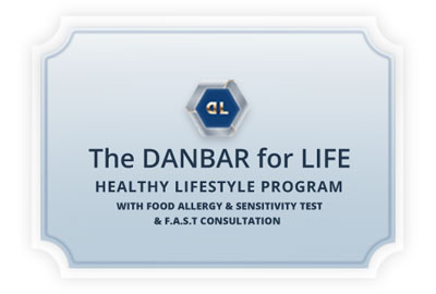 Danbar for life healthy lifestyle program with food allergy & sensitivity testing and fast consulation