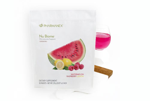 Pharmanex® Nu Biome® is our unique dual-action solution of pre- and postbiotics, that supports a healthy balance of good and bad bacteria for improved intestinal health.